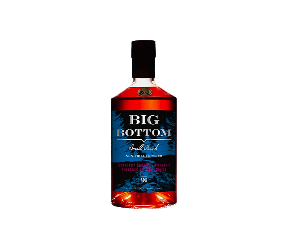 Big Bottom Straight Bourbon Whiskey, Port Cask Finish