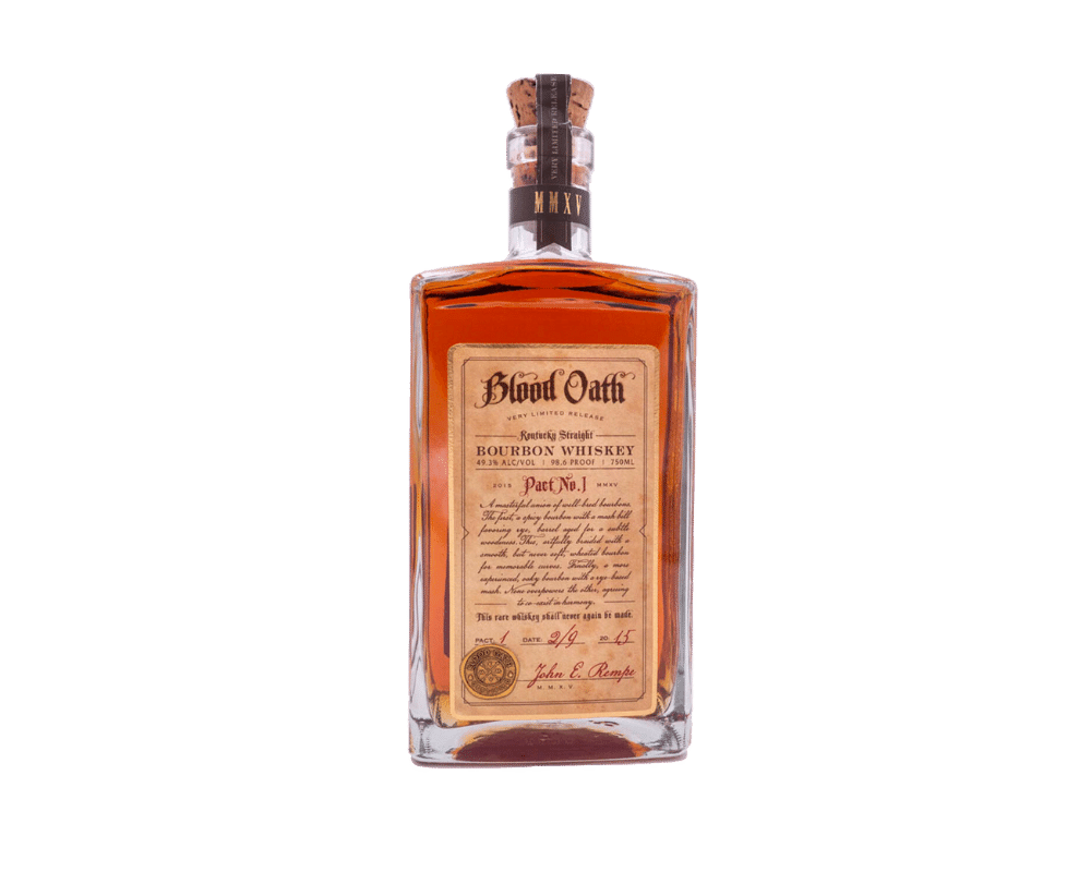 Blood Oath Bourbon, Pact No. 1