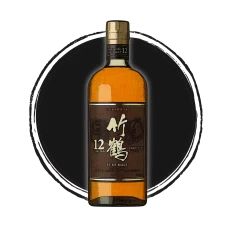 Bottle of Nikka 12-year-old Japanese whisky.