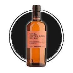 Nikka Coffey Grain Japanese Whisky bottle.