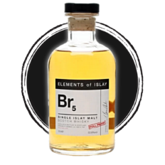 Bottle of Elements of Islay Scotch whisky