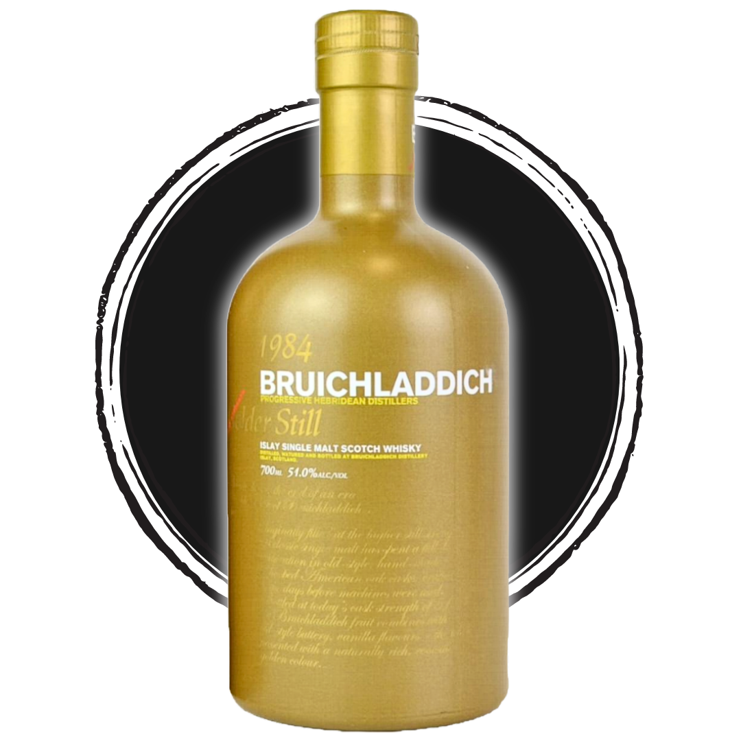 Bruichladdich 1984 Islay single malt scotch whisky bottle