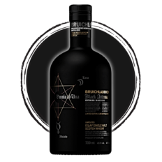 Bruichladdich Black Art whisky bottle.