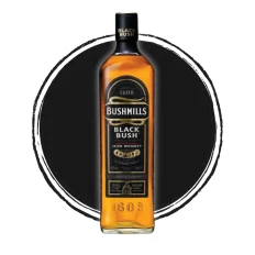 Bushmills Black Bush Irish whiskey bottle