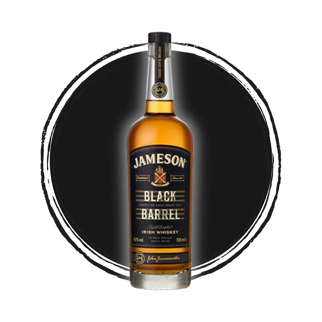 Jameson Black Barrel Irish Whiskey bottle