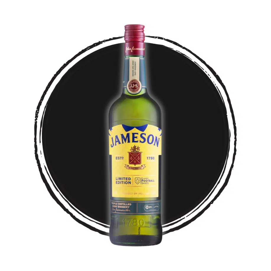 Jameson limited edition whiskey bottle