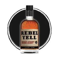 Rebel Yell Kentucky Straight Bourbon Whiskey bottle