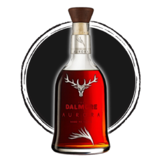 The Dalmore Aurora whiskey bottle