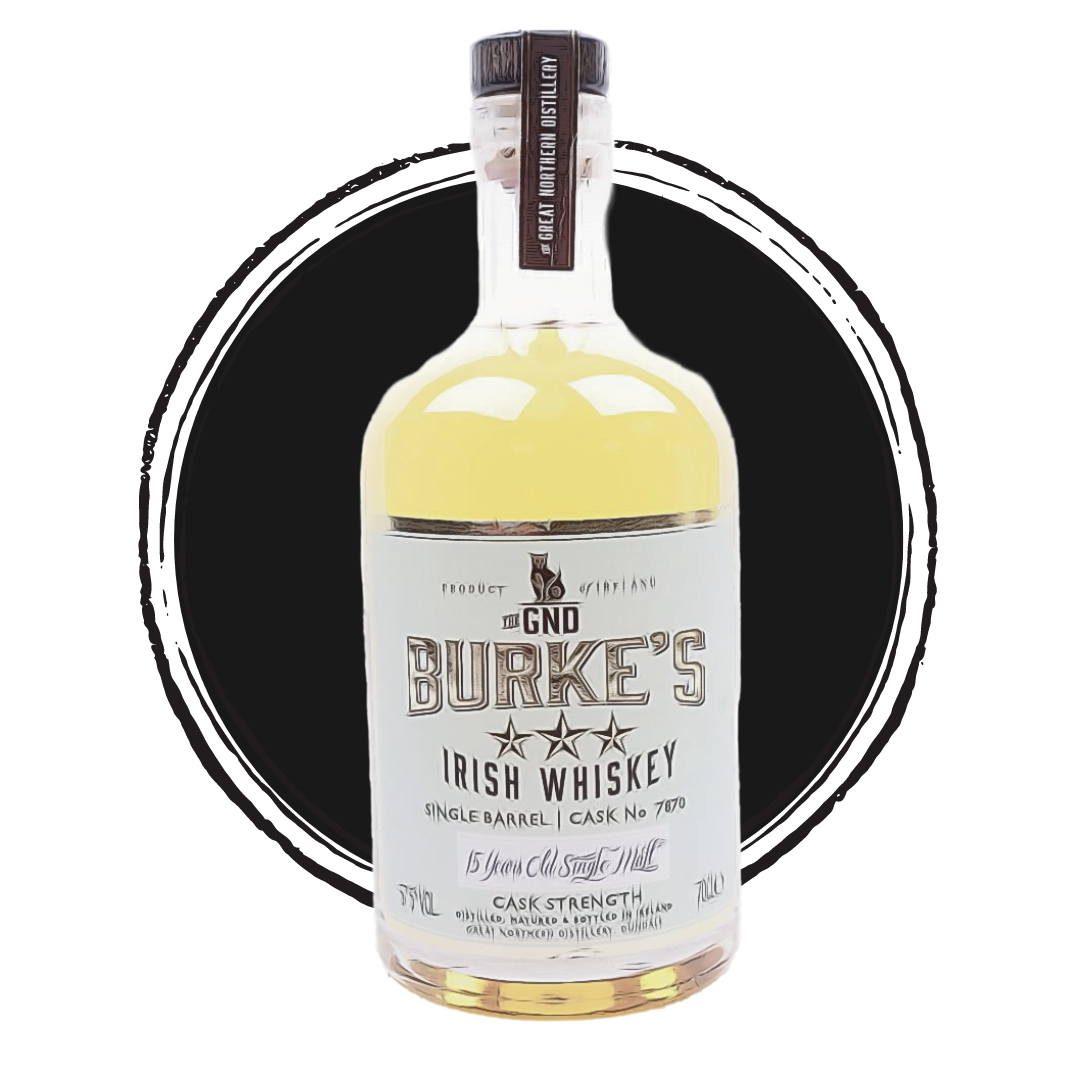 Burke's Irish Whiskey bottle