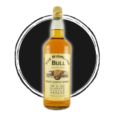 The Highland Bull scotch whisky bottle