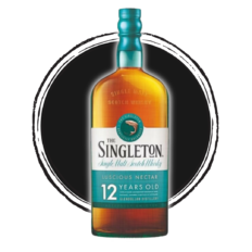 The Singleton 12-year-old single malt Scotch whisky.