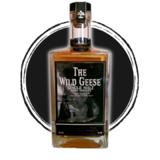 The Wild Geese single malt Irish whiskey bottle