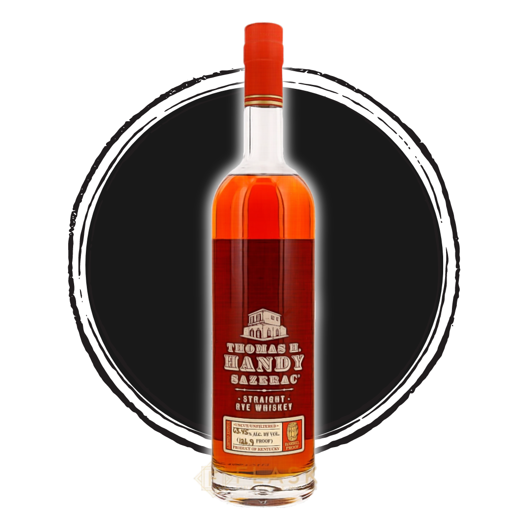 Thomas H. Handy Sazerac Straight Rye Whiskey bottle