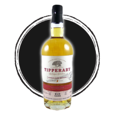 Tipperary rum cask single malt Irish whiskey.