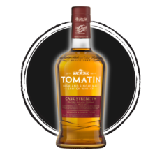 Tomatin Cask Strength Scotch Whisky bottle