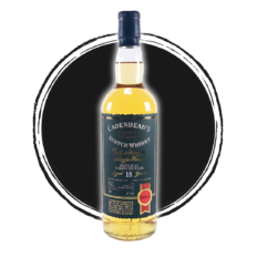 Cadenhead's 18 years old Scotch Whiskey bottle