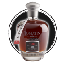 Tomatin 1982 single malt whisky bottle