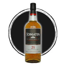 Tomatin 25-year-old single malt Scotch whisky