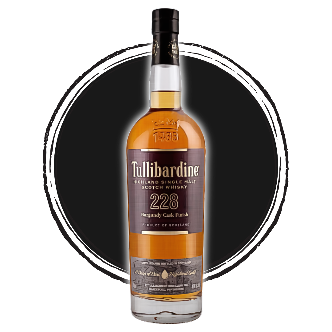 Tullibardine 228 Highland Single Malt Scotch Whisky bottle