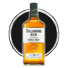 Tullamore D.E.W. Single Malt Irish Whiskey bottle