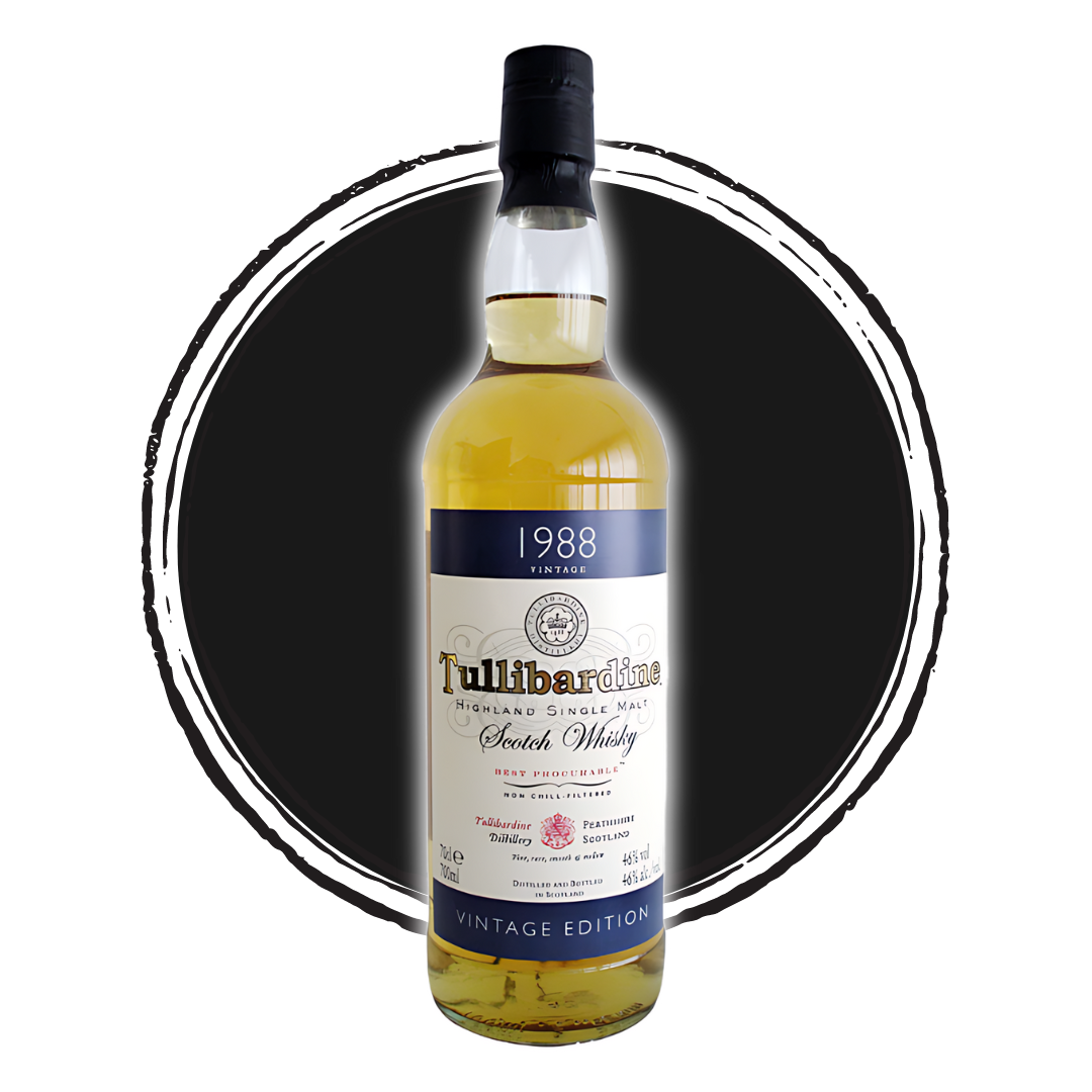 Tullibardine 1988 vintage single malt scotch whisky