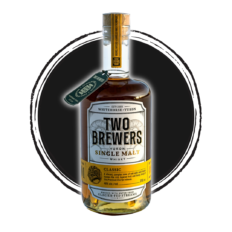 Two Brewers Yukon Single Malt Whiskey bottle