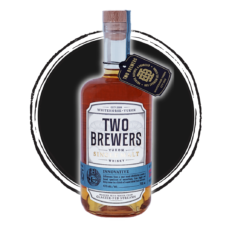 Two Brewers Yukon Single Malt Whisky bottle.