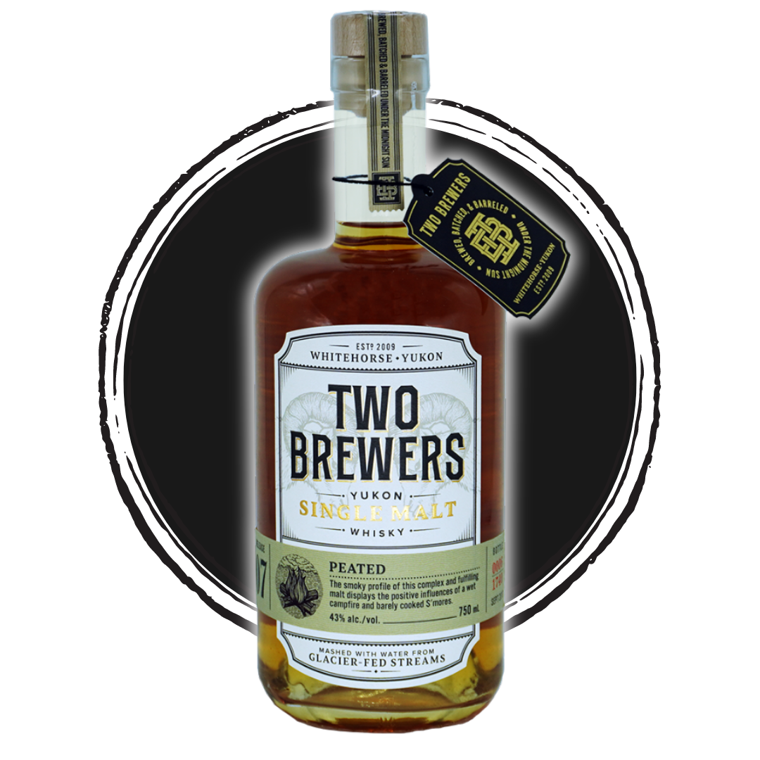 Two Brewers Yukon Single Malt Whisky Bottle