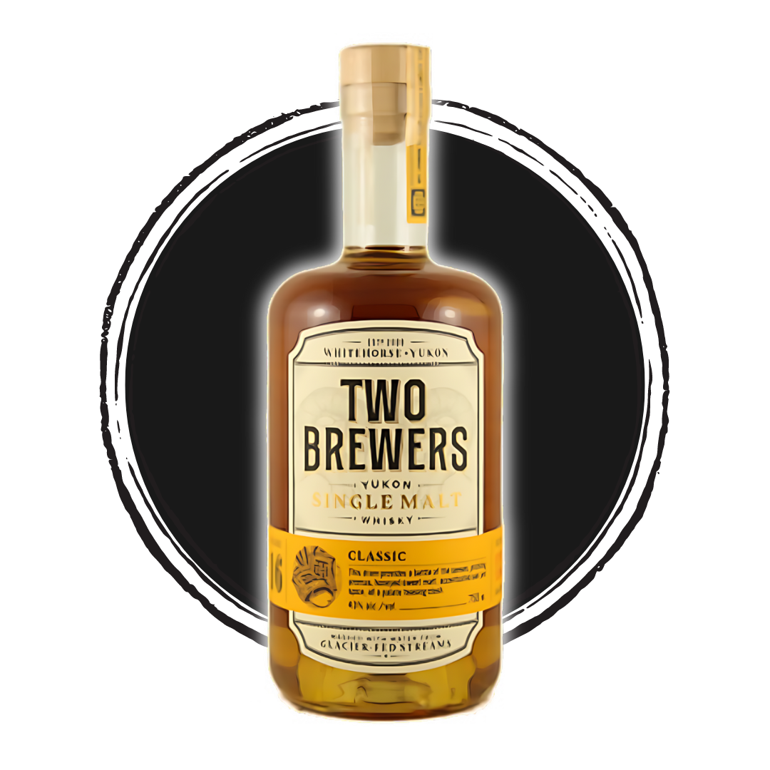 Two Brewers Yukon Single Malt Whisky bottle