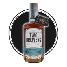 Two Brewers Single Malt Whisky bottle