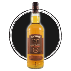 Tyrconnell 15 year single malt Irish whiskey bottle