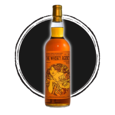 The Whisky Agency Bourbon Whiskey Bottle