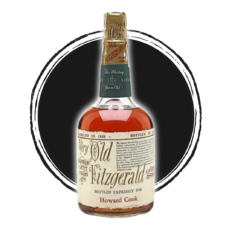 Very Old Fitzgerald bourbon bottle