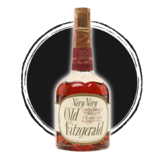 Old Fitzgerald 12-year bourbon bottle.