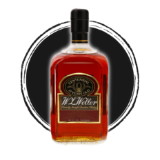 W.L. Weller bourbon whiskey bottle