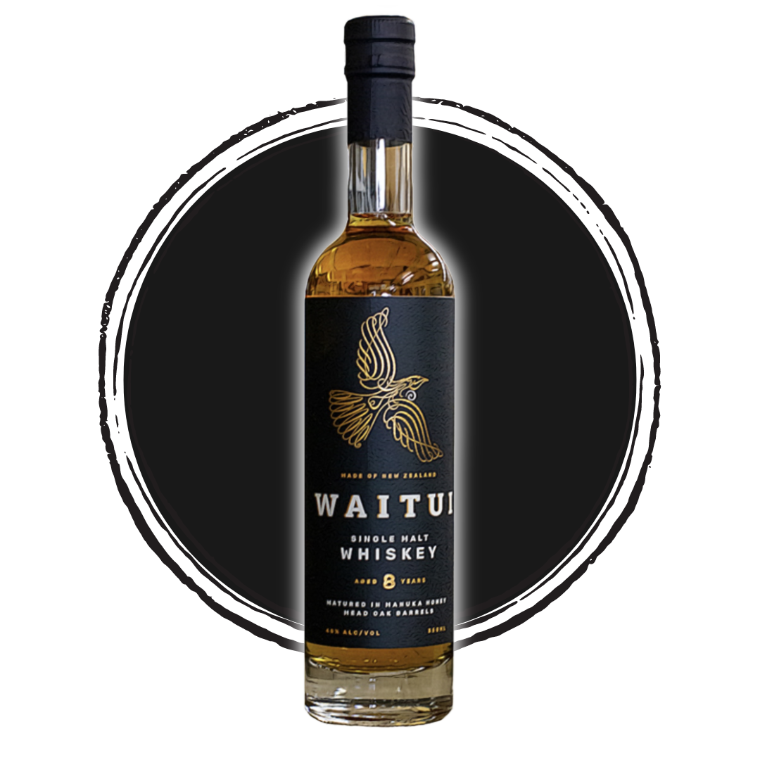 Waitui Single Malt Whiskey, 8 years aged