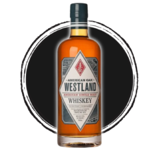 Westland American Oak Whiskey bottle