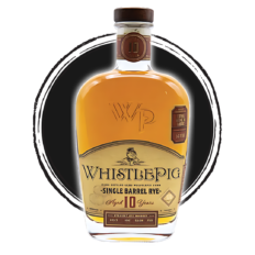 WhistlePig Single Barrel Rye 10 Year Whiskey