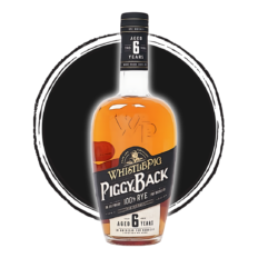 WhistlePig PiggyBack Rye Whiskey 6 Years Aged Bottle