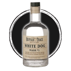 Buffalo Trace White Dog whiskey bottle