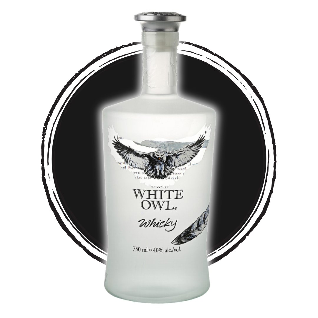 White Owl Whisky bottle, 750 ml, 40% alc/vol.