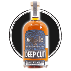 Wigle Deep Cut Straight Rye Whiskey Bottle