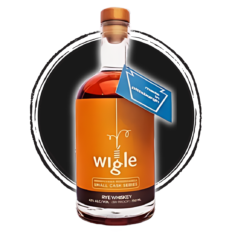 Wigle Rye Whiskey bottle