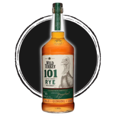 Wild Turkey 101 Rye Whiskey bottle