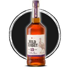 Wild Turkey 13-year bourbon bottle