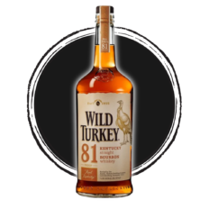 Wild Turkey 81 Kentucky Bourbon Whiskey bottle