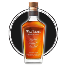 Wild Turkey Generations Bourbon Whiskey bottle.