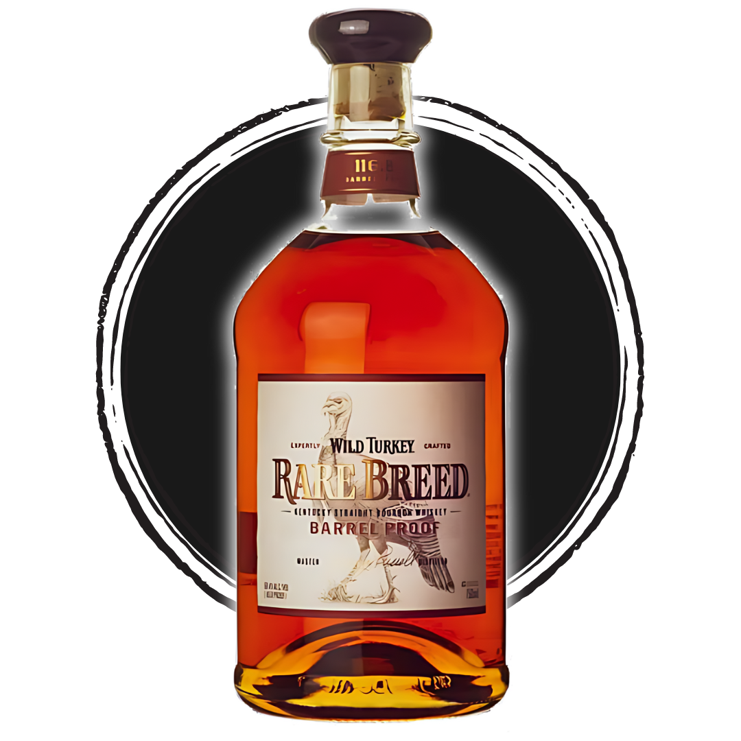 Wild Turkey Rare Breed bourbon whiskey bottle