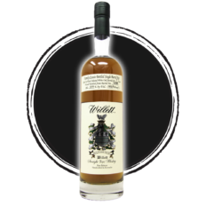 Willett straight rye whiskey bottle