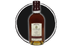 Aberlour A'bunadh Scotch whisky bottle.